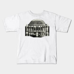 Doors windows neoclassical building Kids T-Shirt